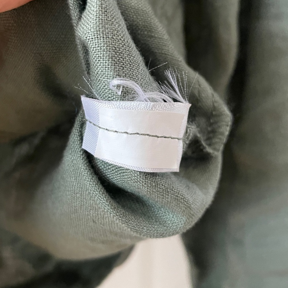 Quince 100% European Linen Jacket, Light Cargo - Picture 7 of 7